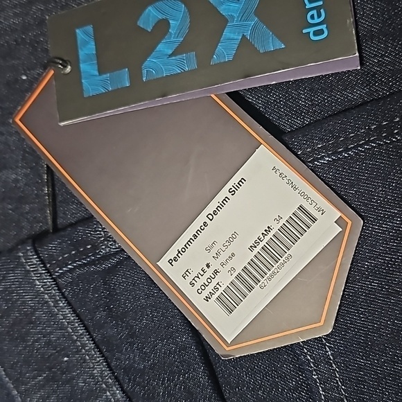DU/ER Slim Fit Performance Denim Jeans Size 29x34 NWT - Picture 3 of 10